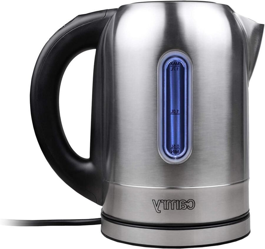 Elektrische Waterkoker RVS Thee Zetten Temperatuurregeling 17 Liter Grijs