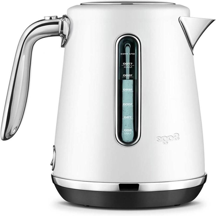 Elektrische Waterkoker Snel Koken Drankjes Maken Langzaam Openend Deksel 1.7 Liter Zoutkleur