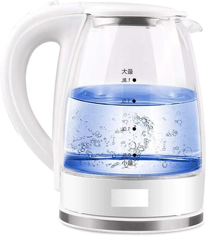 Elektrische Waterkoker Snel Koken Kantoorgebruik Thuis Automatische Uitschakeling 1.7 Liter Paars