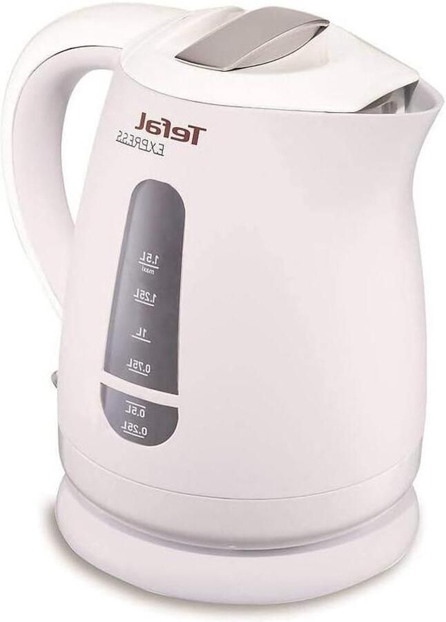 Elektrische Waterkoker Snel Koken Warme Dranken Grote Capaciteit 1.5 Liter Wit