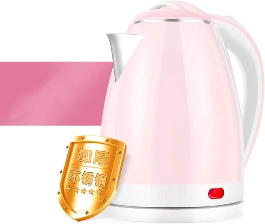 Elektrische Waterkoker Snel Kokend Water Koffie En Thee Perfecte Schenktuit 2.0 Liter Roze
