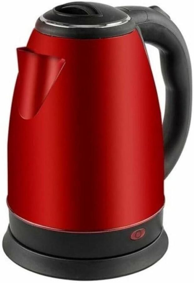 Elektrische Waterkoker Snel Water Koken Keuken Essentieel Groot Volume 2 Liter Capaciteit Rood