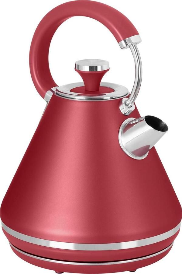 Elektrische Waterkoker Kookketel Snel Water Koken Automatische Uitschakeling 17 Liter Mat Rood