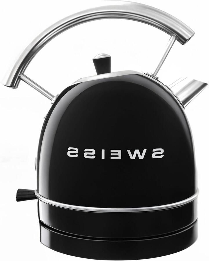 Elektrische Waterkoker Snelkoker RVS Snel Water Koken Automatische Uitschakeling 18 Liter Zwart