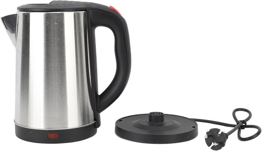 Elektrische Waterkoker Snelkoker RVS Warme Dranken Automatische Uitschakeling 25 Liter Zilver