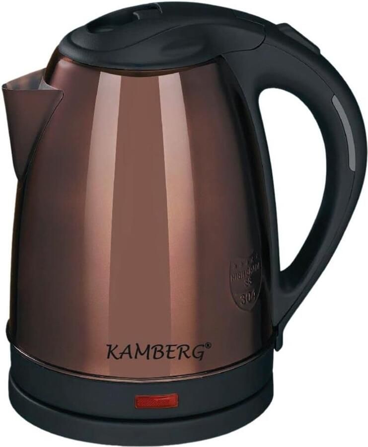 Elektrische Waterkoker Snelkoker Snel Water Koken Compact Design 18 Liter Brons