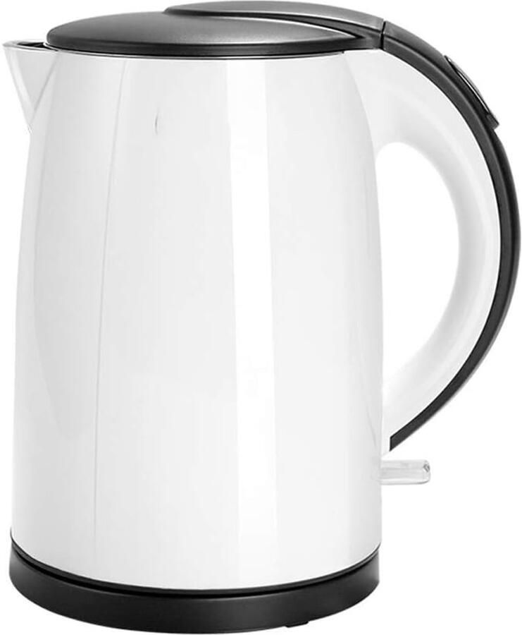 Elektrische Waterkoker Snelkook Theepot Snel Water Koken Automatische Uitschakeling 1.5 Liter 1500W Wit