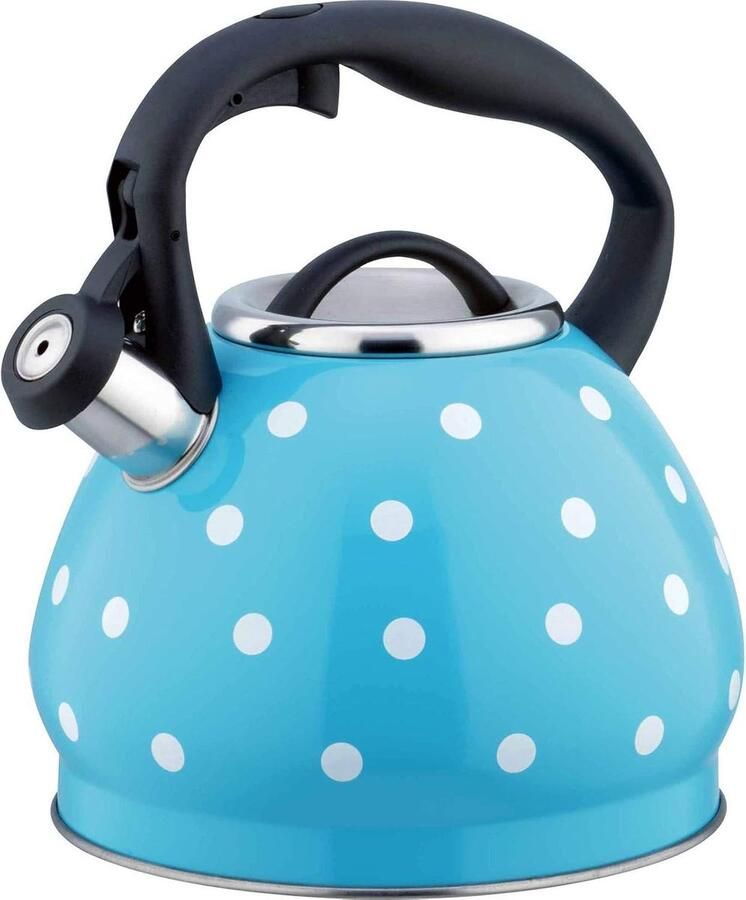Elektrische Waterkoker Snelkookkan Snelkoker Water Verwarmen Automatisch Geluidssignaal 3000ML Blauw
