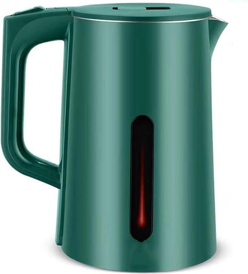 Elektrische Waterkoker Snelkookpan Heet Water Maken Snelle Kookfunctie 3 Liter Groen