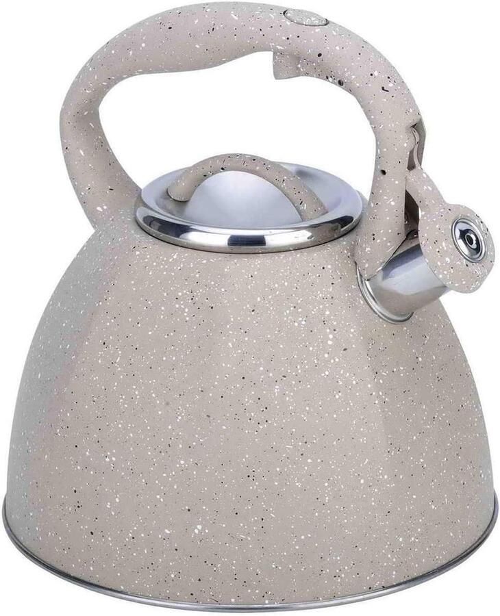 Elektrische Waterkoker Snelkookpan Water Verwarmen Automatische Herinnering 3.7 Liter Grijs