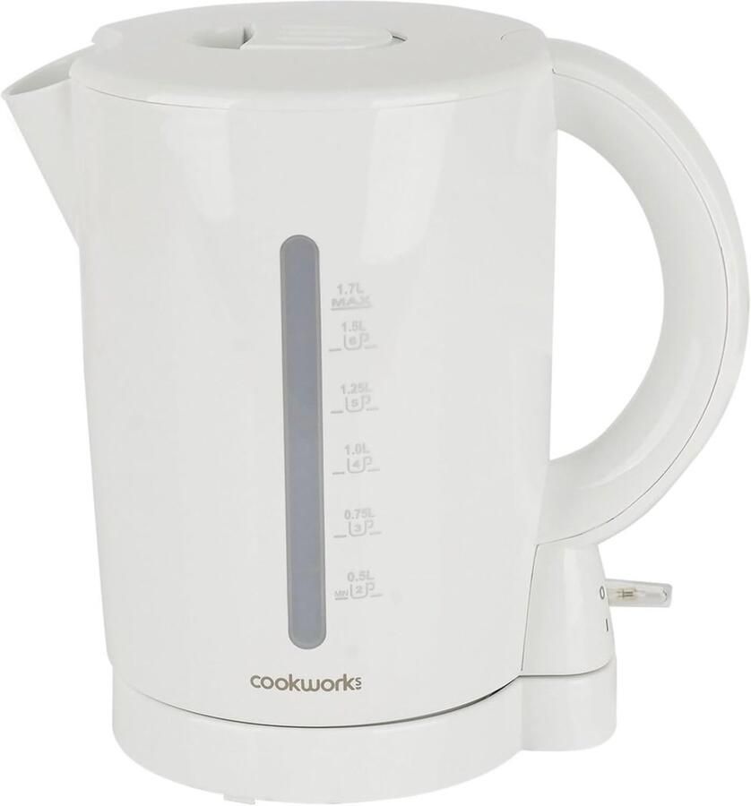 Elektrische Waterkoker Snelle Ketel Water Snel Koken BPA-vrij Materiaal 17 Liter Capaciteit Wit