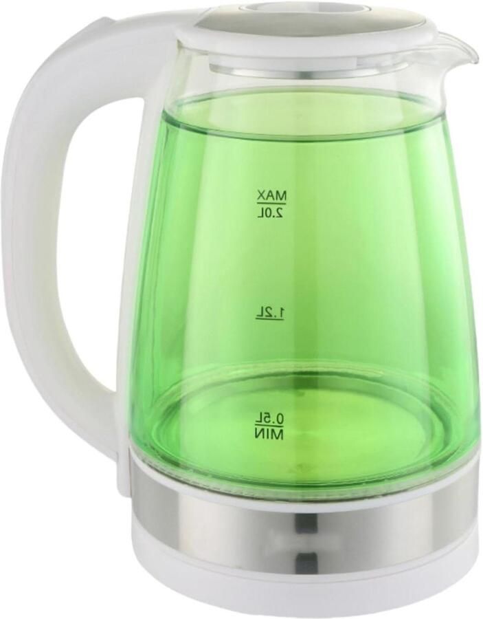 Elektrische Waterkoker Snelle Koker Drankjes Bereiden Geïsoleerd Ontwerp 2 Liter Groen