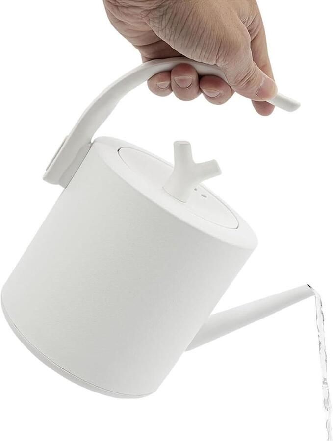 Elektrische Waterkoker Temperatuurregeling Dranken Bereiden LED Display 1 Liter Wit Zwart