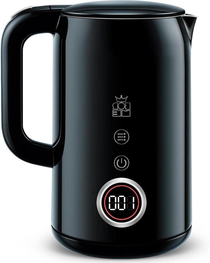 Elektrische Waterkoker Thee Ketel Precisie Verwarmen Instelbare Temperatuur 1.7 Liter Zwart