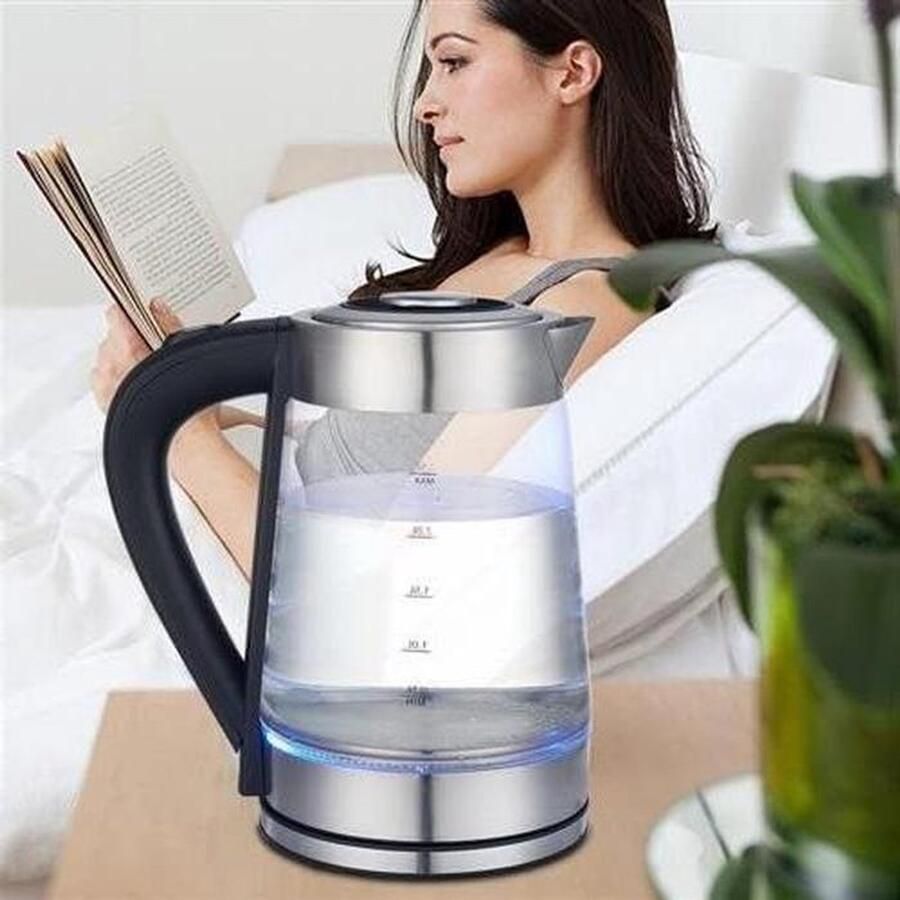 Elektrische Waterkoker Thee Ketel Water Koken Temperatuurregeling 17 Liter Wit