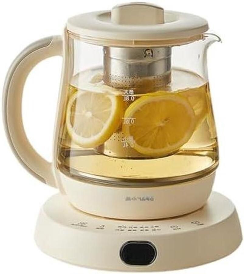 Elektrische Waterkoker Thee Maker Water Verwarmen Nauwkeurige Temp Control 0.8L Capaciteit Glas
