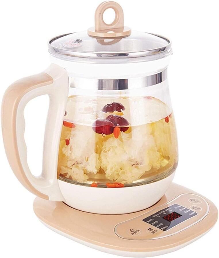 Elektrische Waterkoker Thee Pot Thee Zetten Automatische Temperatuurregeling 1000 ml Transparant