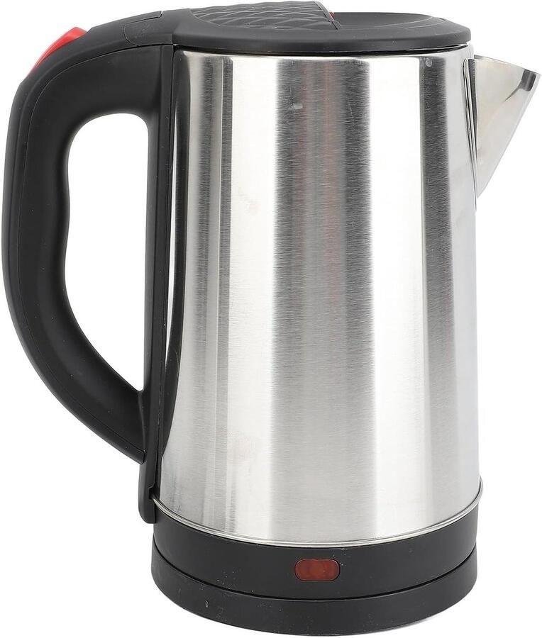 Elektrische Waterkoker Theeketel Kookketel Snel Water Koken Automatische Uitschakeling 25 Liter Zilver