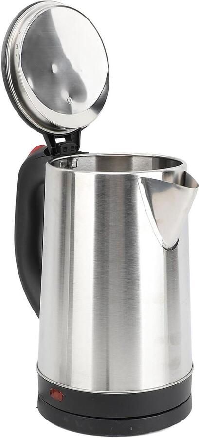 Elektrische Waterkoker Theeketel Roestvrijstaal Snel Water Koken Automatische Uitschakeling 25 Liter Zilver