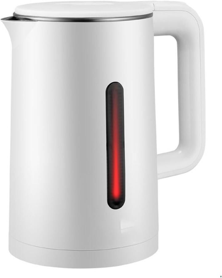Elektrische Waterkoker Theeketel Snelkoker Snel Water Koken Gietuitslag Ontwerp 3 Liter Wit
