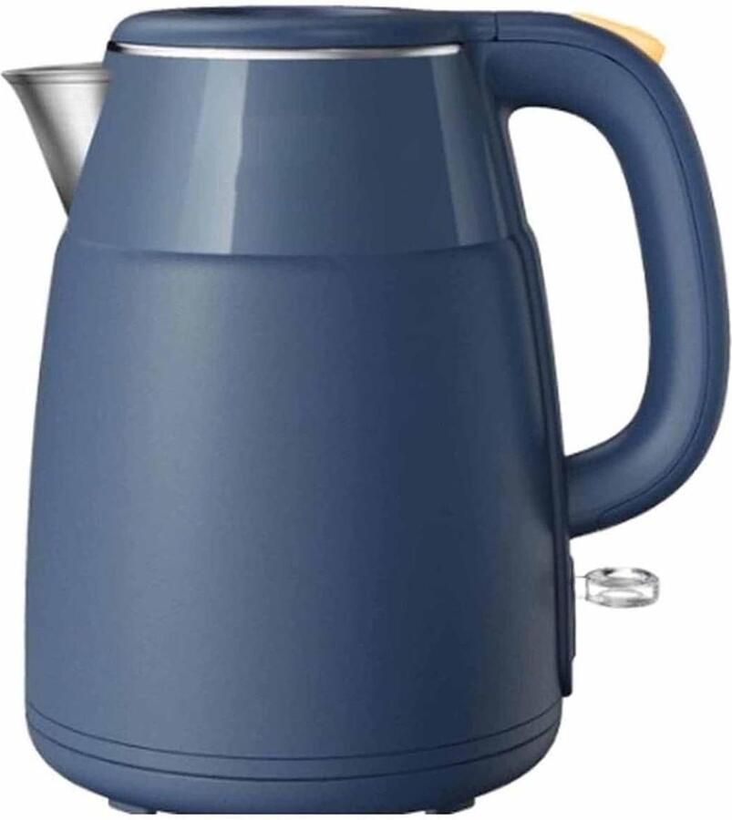 Elektrische Waterkoker Theeketel Thermo Snel Water Koken Dubbelwandige Isolatie 15 Liter Blauw