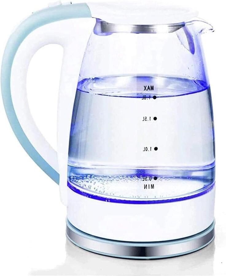 Elektrische Waterkoker Theeketel Warmwaterkoker Drankjes Bereiden Geprogrammeerde Temperatuurregeling 18 liter Zilver