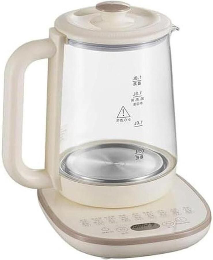 Elektrische waterkoker Theemaker met temperatuur Dranken bereiden Instelbare temperatuur 18 liter Gebroken wit