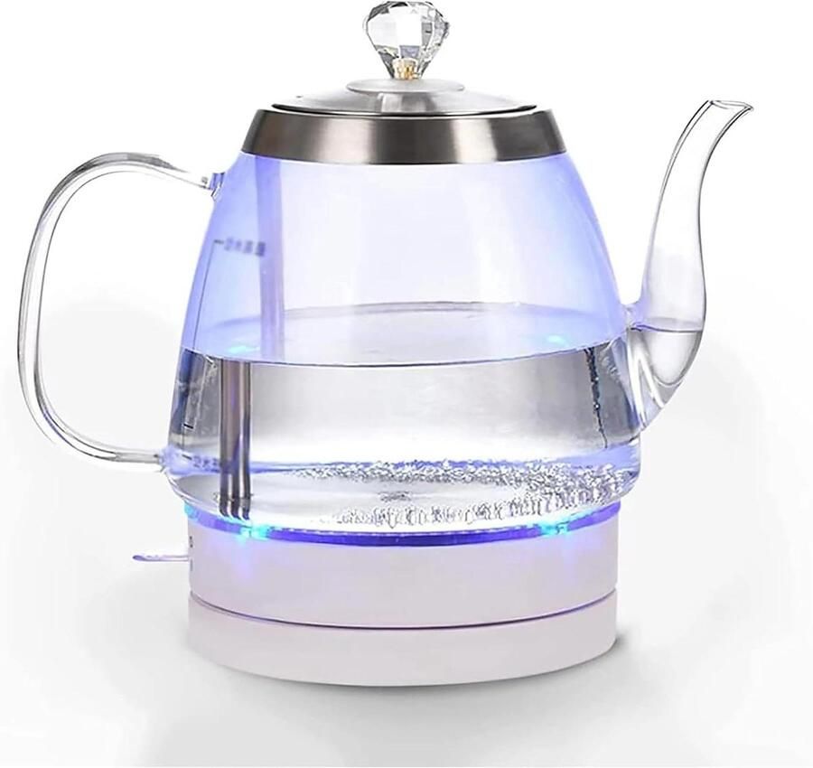 Elektrische Waterkoker Theemaker Warmwaterboiler Snel Water Verwarmen Stille Kooktechnologie 12 liter Zilver