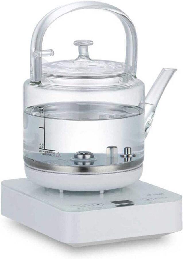 Elektrische waterkoker Theepot Thee zetten Constante temperatuurregeling 1 Liter Glas