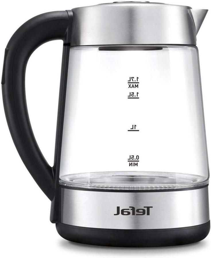 Elektrische Waterkoker Theepot Thee Zetten Variabele Temperatuur 17 Liter Zilver