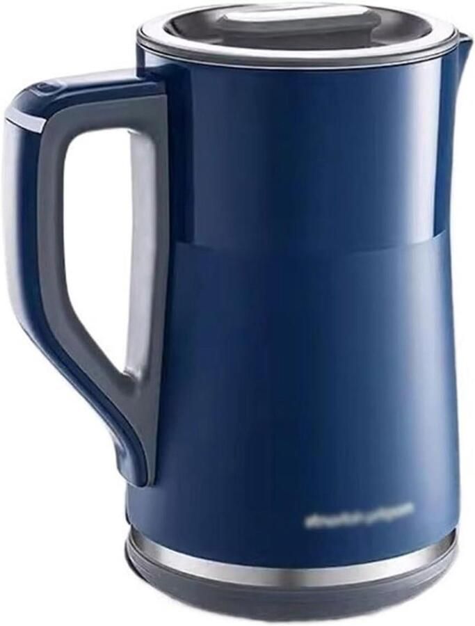 Elektrische waterkoker Theepot warmhoudfunctie Water snel koken Intelligente isolatie 15 liter Blauw