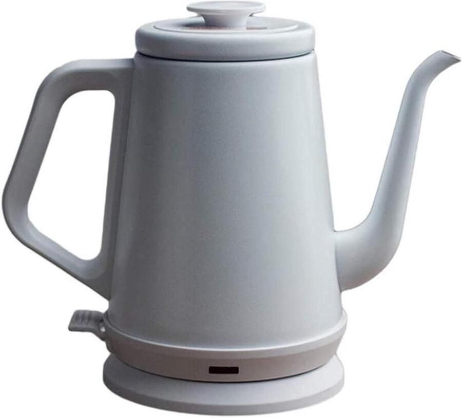 Elektrische Waterkoker Theepot Waterkoker Snel Water Koken Zwanenhals Uitloop 1000 ml Wit