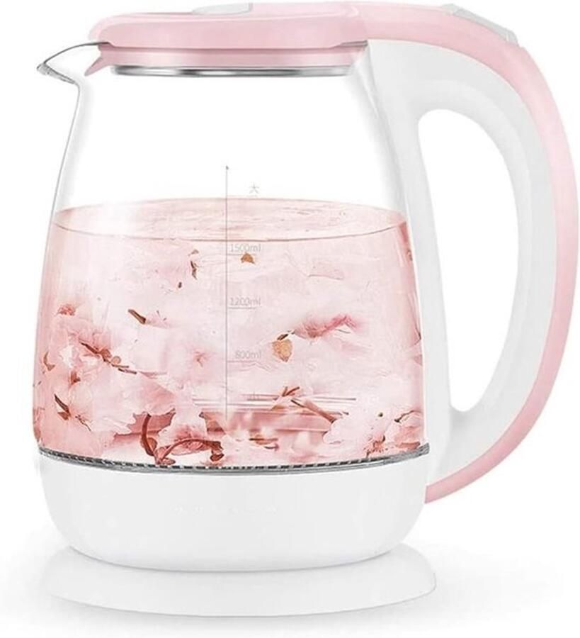 Elektrische waterkoker Theewaterkoker en snelkoker Dranken bereiden Temperatuurregeling 18 liter Roze