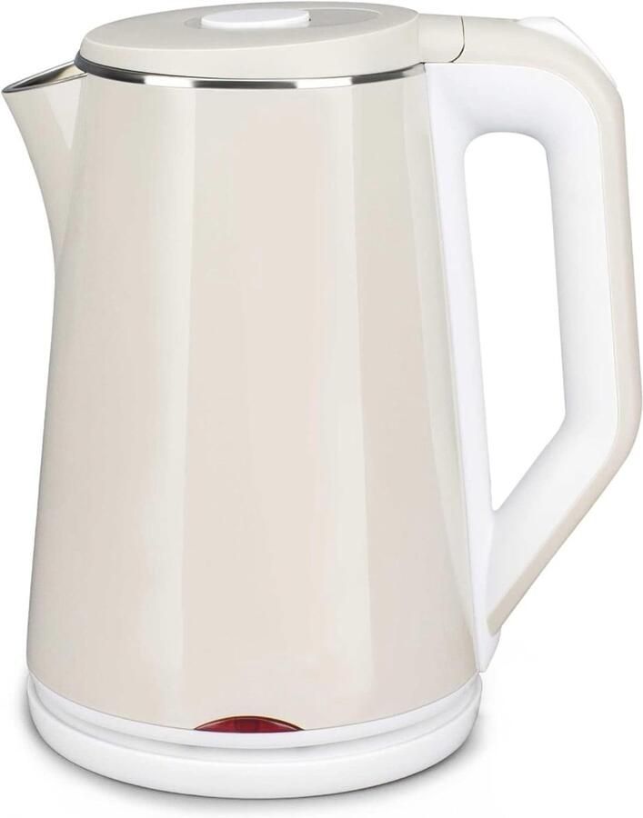Elektrische Waterkoker Themo Pot Snel Water Koken Grote Inhoud 1.8 Liter Zilver