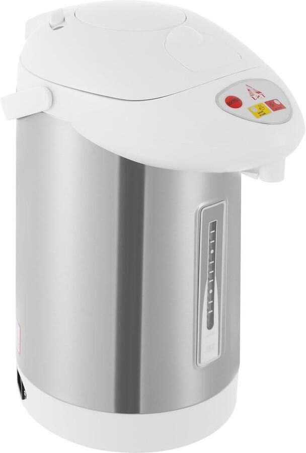 Elektrische Waterkoker Thermoskan Warmhouder Direct Warm Water Temperatuur Instelbaar 3.8 Liter Capaciteit Zwart Goud