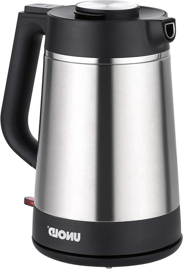 Elektrische Waterkoker Thermoskan Waterkoker Warm Water Houden Geïntegreerde Thermosfunctie 15 Liter Zwart