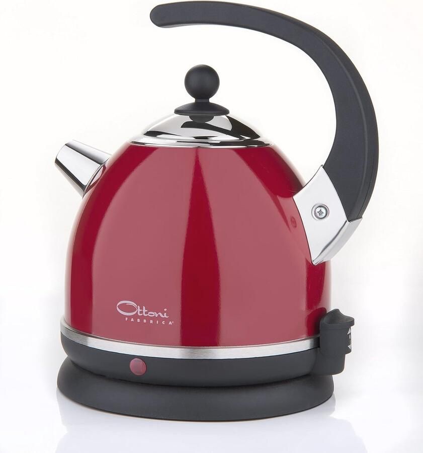 Elektrische Waterkoker van Roestvrij Staal 1 7 L 2400 W Automatische Uitschakeling BPA-vrij Droogloopbeveiliging 360° Rotatie