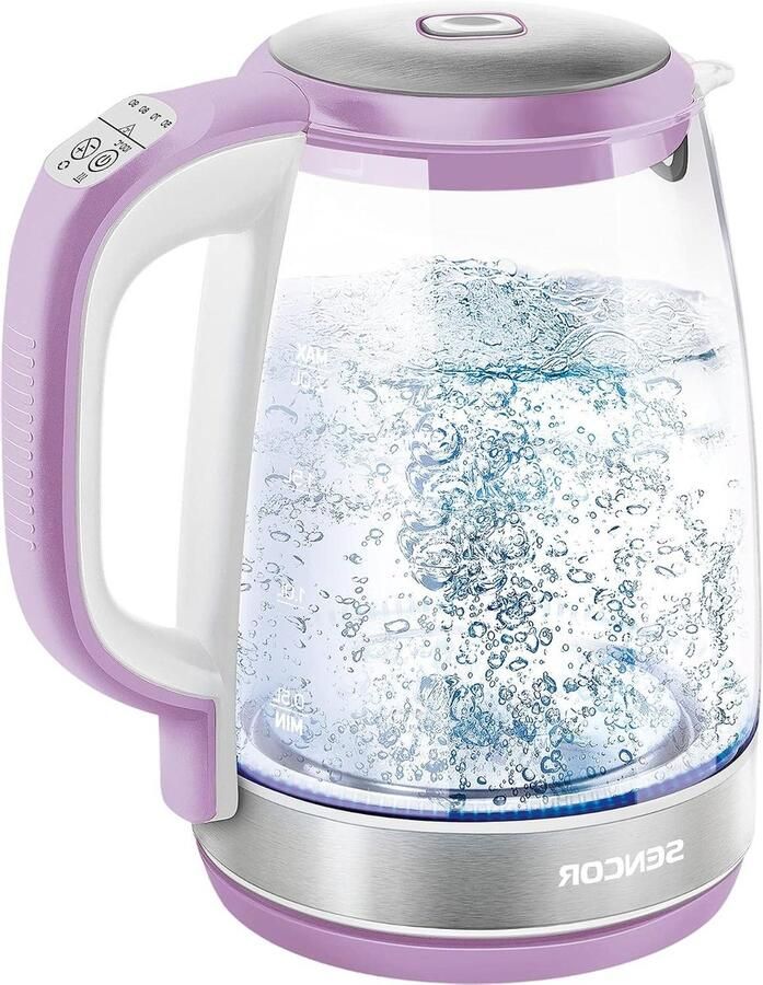 Elektrische Waterkoker Variabele Temperatuur Snel Water Koken Temperatuur Behoud 20 Liter Violet