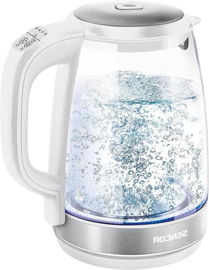 Elektrische Waterkoker Variabele Temperatuur Thee en Koffie Temperatuur Behoud 2.0 Liter Wit