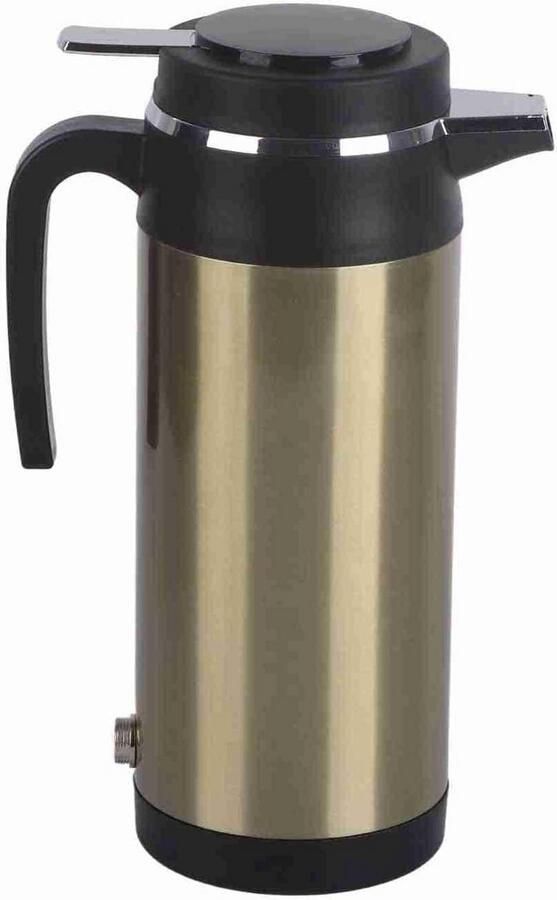 Elektrische Waterkoker voor Auto en Vrachtwagen 12V 24V 1200 ml Roestvrij Staal