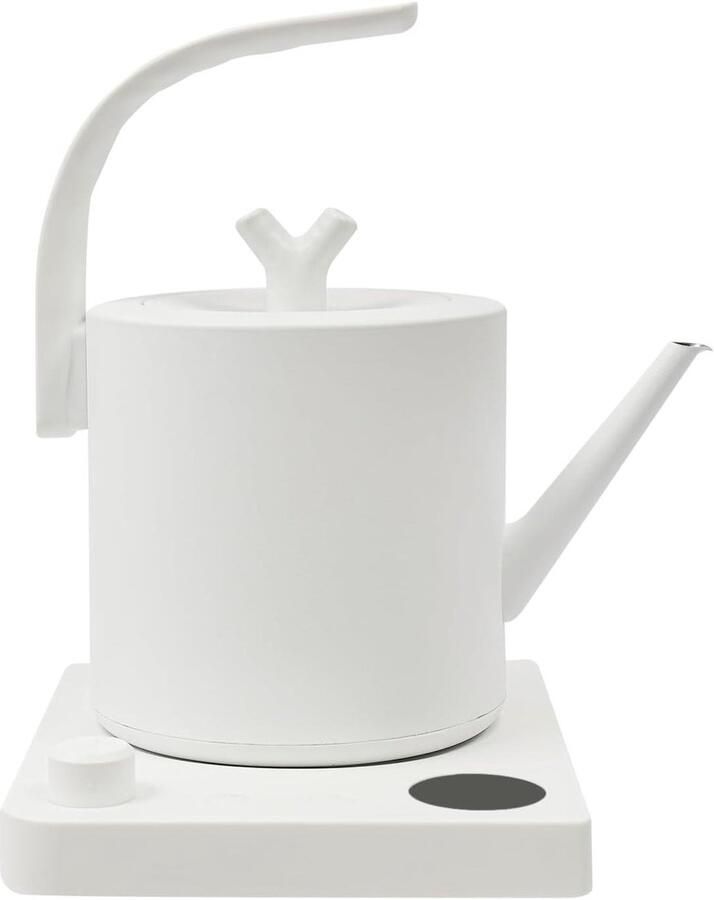 Elektrische Waterkoker Warmwaterdispenser Ketel Dranken Bereiden Instelbare Temperatuur 1 Liter Wit