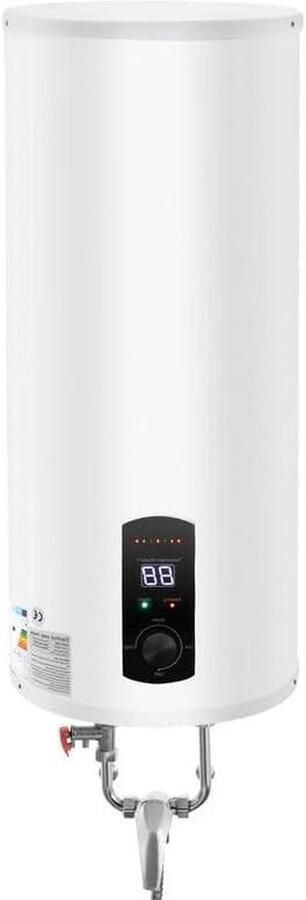 Elektrische Waterverwarmer Boiler Direct Warm Water Snel Opwarmen 60 Liter Wit
