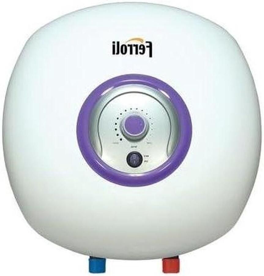 Elektrische Waterverwarmer Boiler Keuken Direct Warm Water Energiezuinig Model 15 Liter Zwart