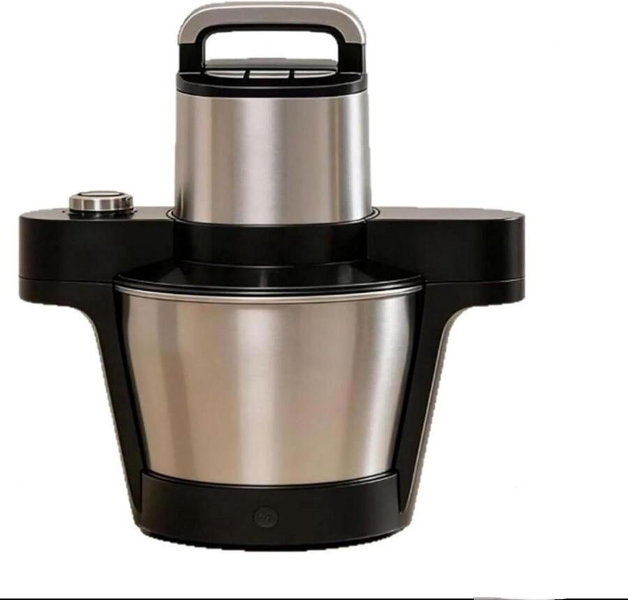 Elektrische Yam Kookmachine Slikmaker Fufu Authentieke Gerechten Bereiden 16 Voorgeprogrammeerde Functies 6L Capaciteit Zilver