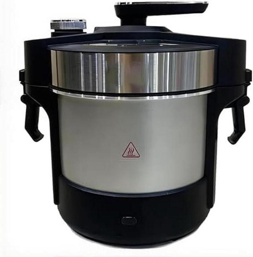 Elektrische Yam Pounder Keukenmachine Yam Afrikaanse Gerechten Maken Automatische Verwerking 6 Liter Gepolijst Zilver