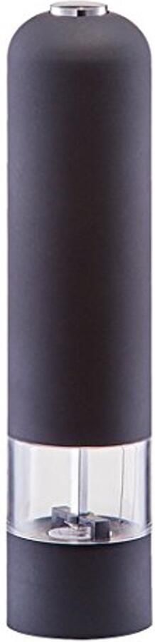 Elektrische zout- en pepermolen met licht Zwart