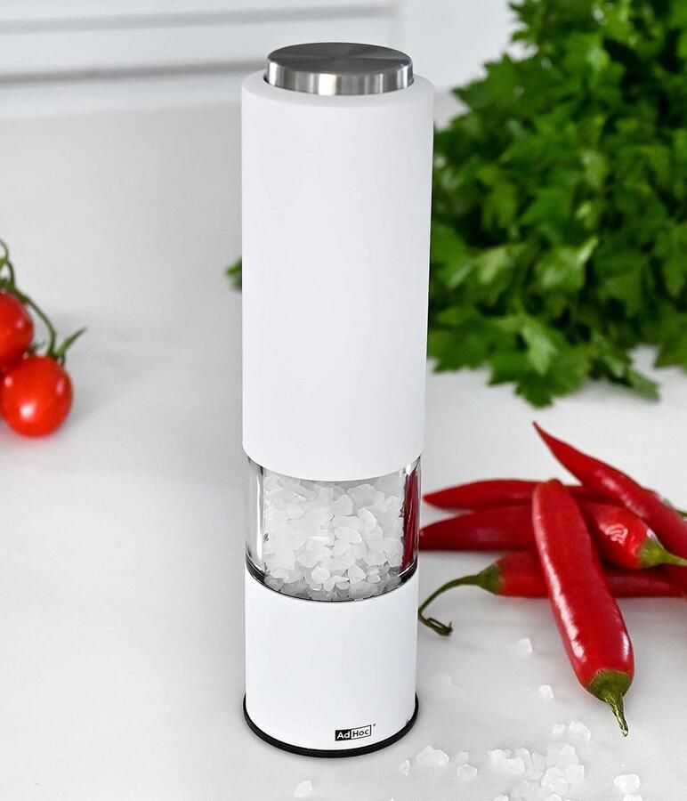 Elektrische Zoutmolen met LED en Keramisch Maalwerk