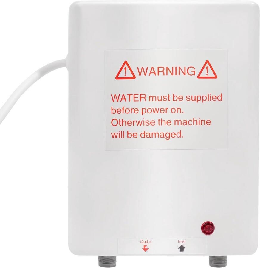 Elektronische doorstroomboiler 3500 W voor keuken en wastafel – Mini-elektrische boiler 220 V