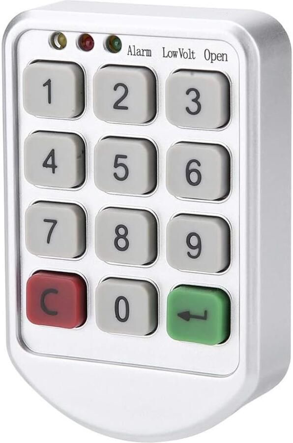 Elektronische kastslotset zonder sleutel met elektronisch wachtwoord numeriek toetsenbord deurnummer