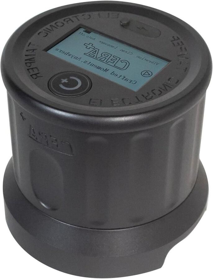 Elektronische Tamper Espresso Accessoire Optimale Koffie Gelijkmatige Druk 58 mm Zwart